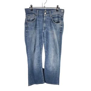 7 For All Mankind Bootcut Jeans 30 Women’s Dark Wash Pre-Owned [#3705]